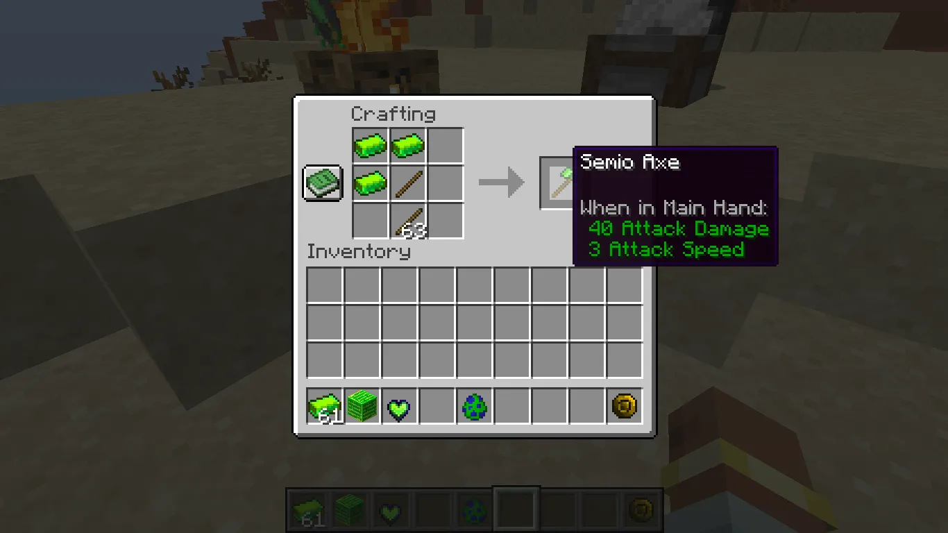 Profsemio Craft, Моды, Minecraft
