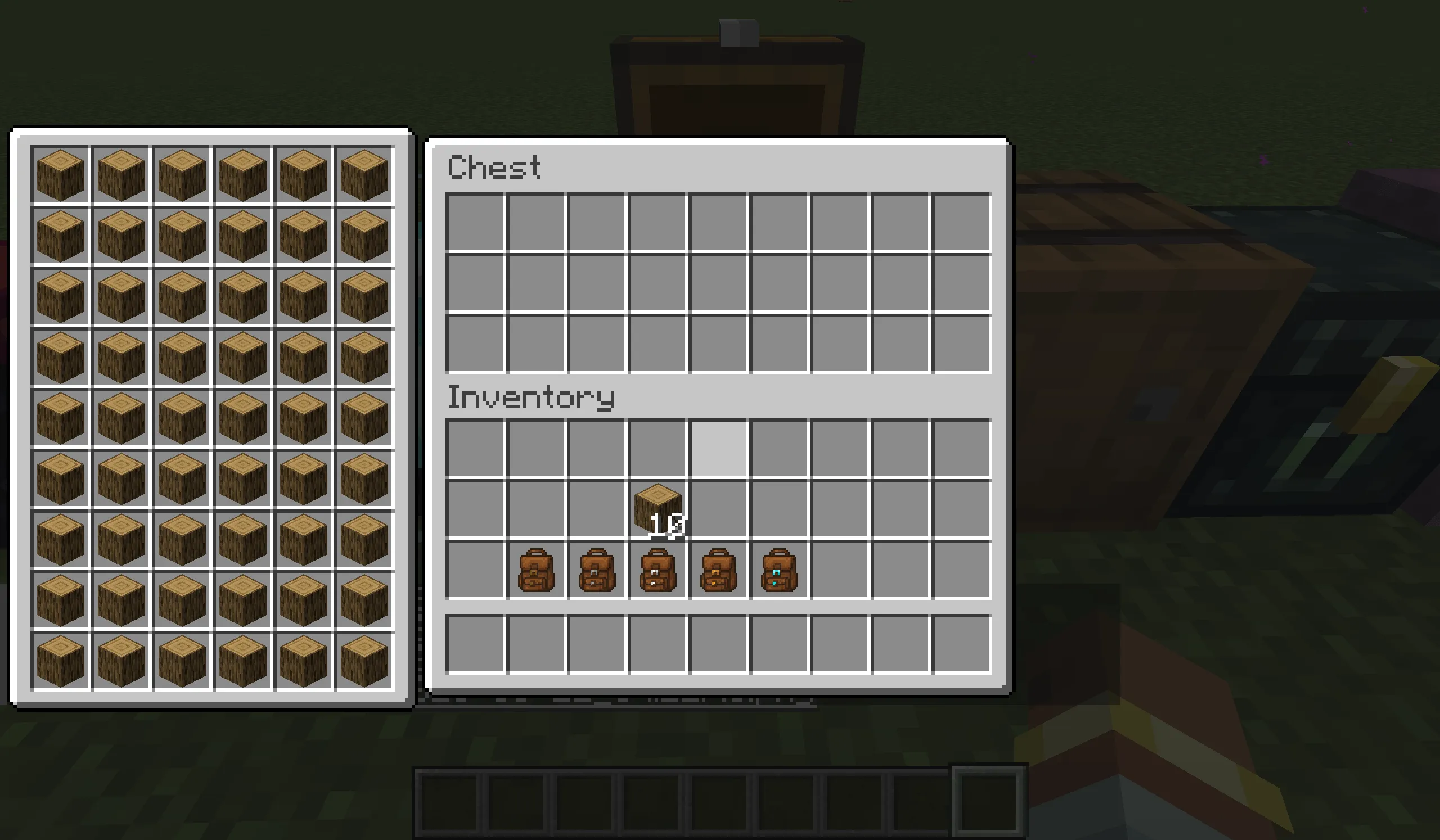 yyzsbackpack, Моды, Minecraft