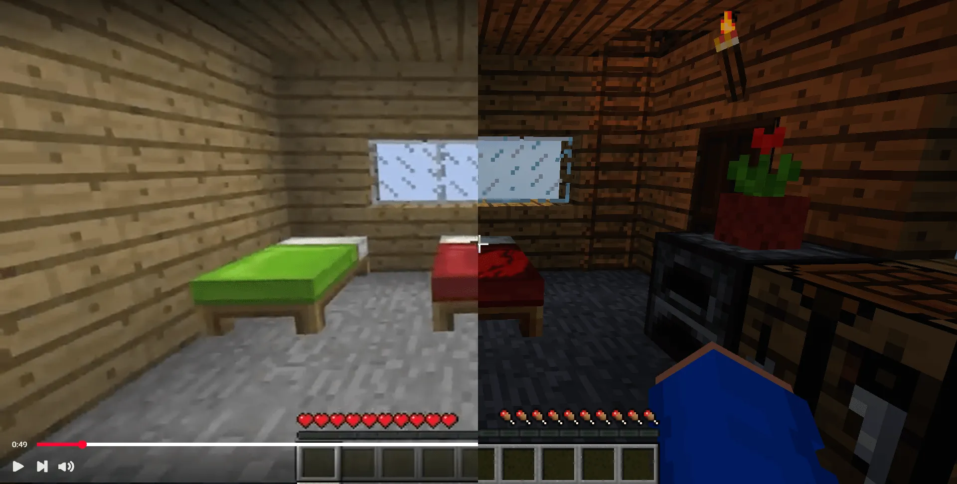 LOCKED In THE SKY!, Карты, Minecraft