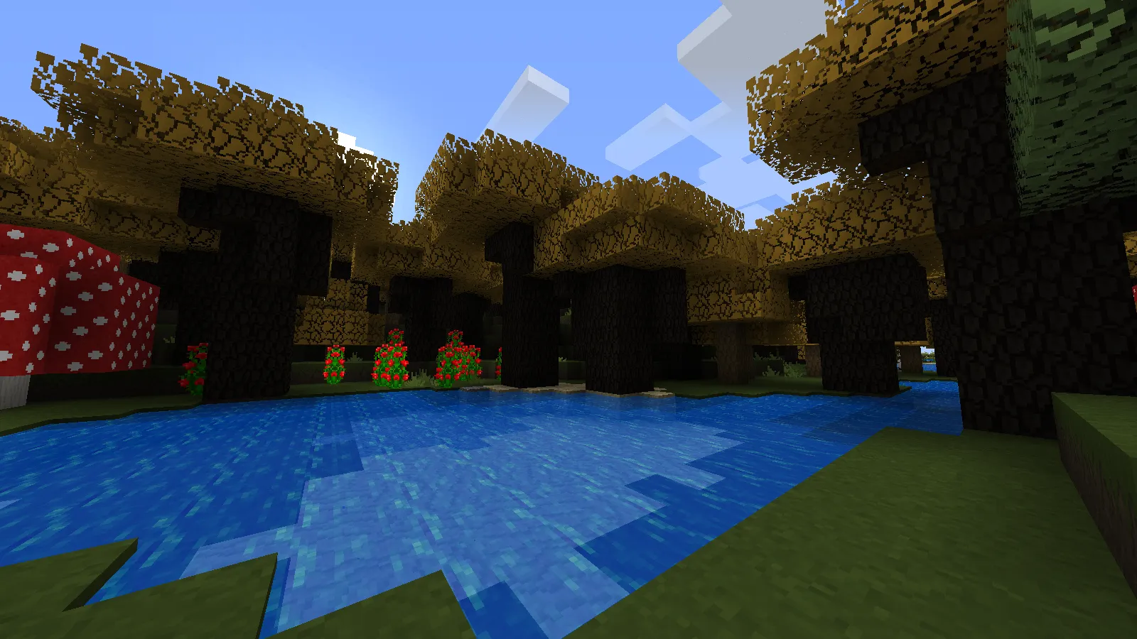 Autumn Foliage  — скриншот 1 (Текстуры, Minecraft)