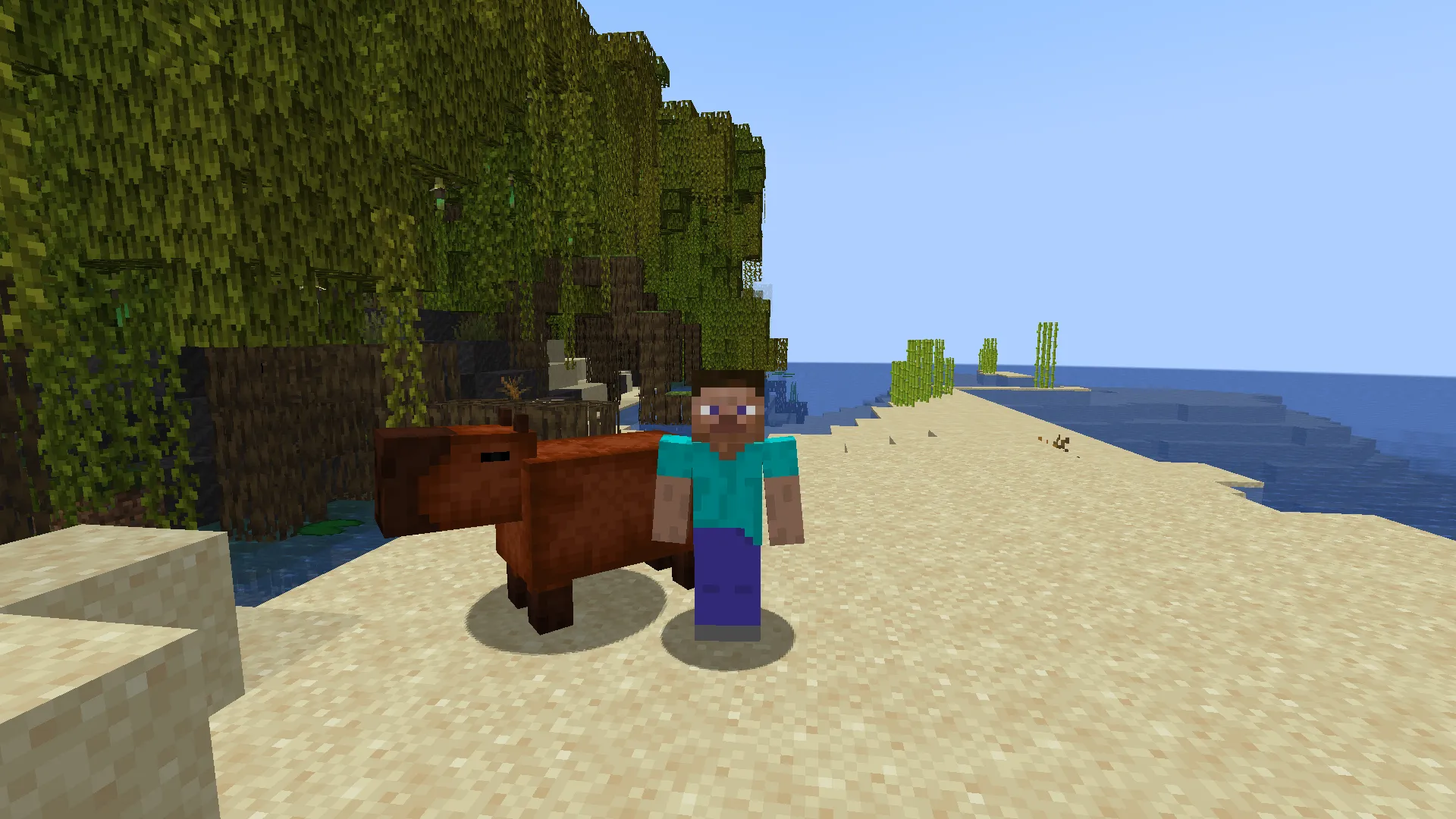 Mushy's Capybaras — скриншот 2 (Моды, Minecraft)