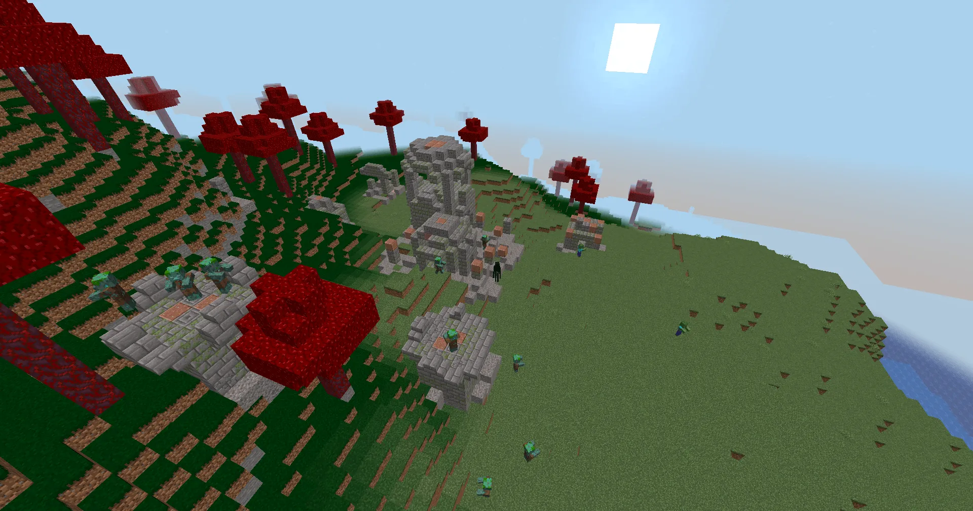 New lands and materials, Моды, Minecraft