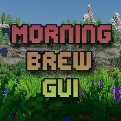 Morning Brew GUI — скриншот 8 (Текстуры, Minecraft)