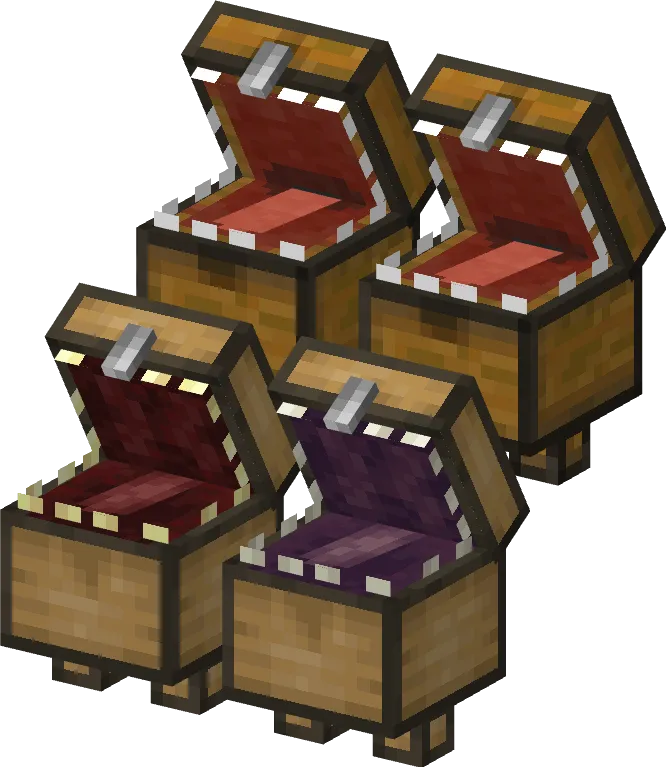 Oak Chest Mimics — скриншот 1 (Текстуры, Minecraft)