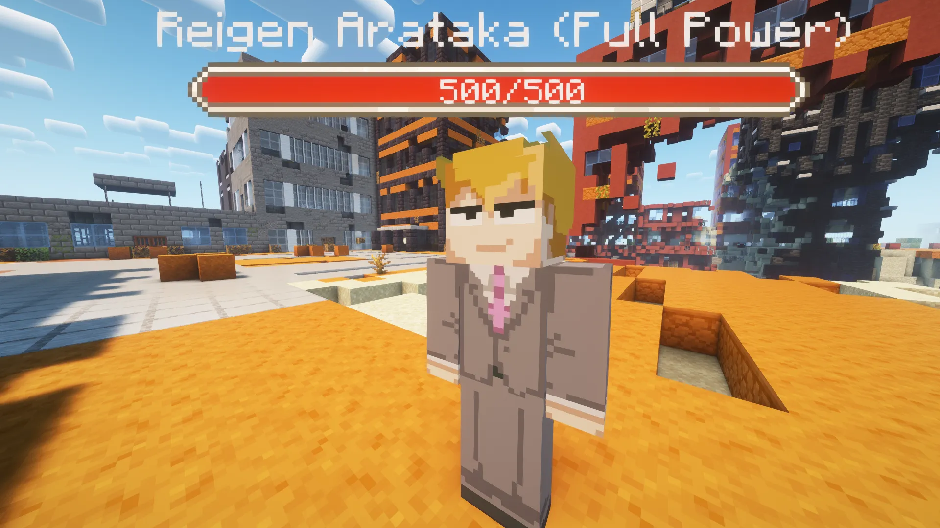 Mob Psycho 100, Моды, Minecraft