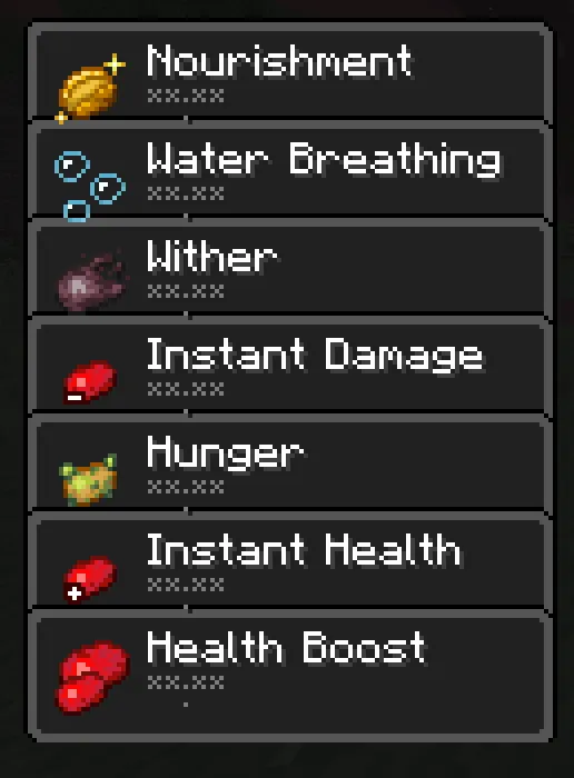 Shadow's Taters, Текстуры, Minecraft