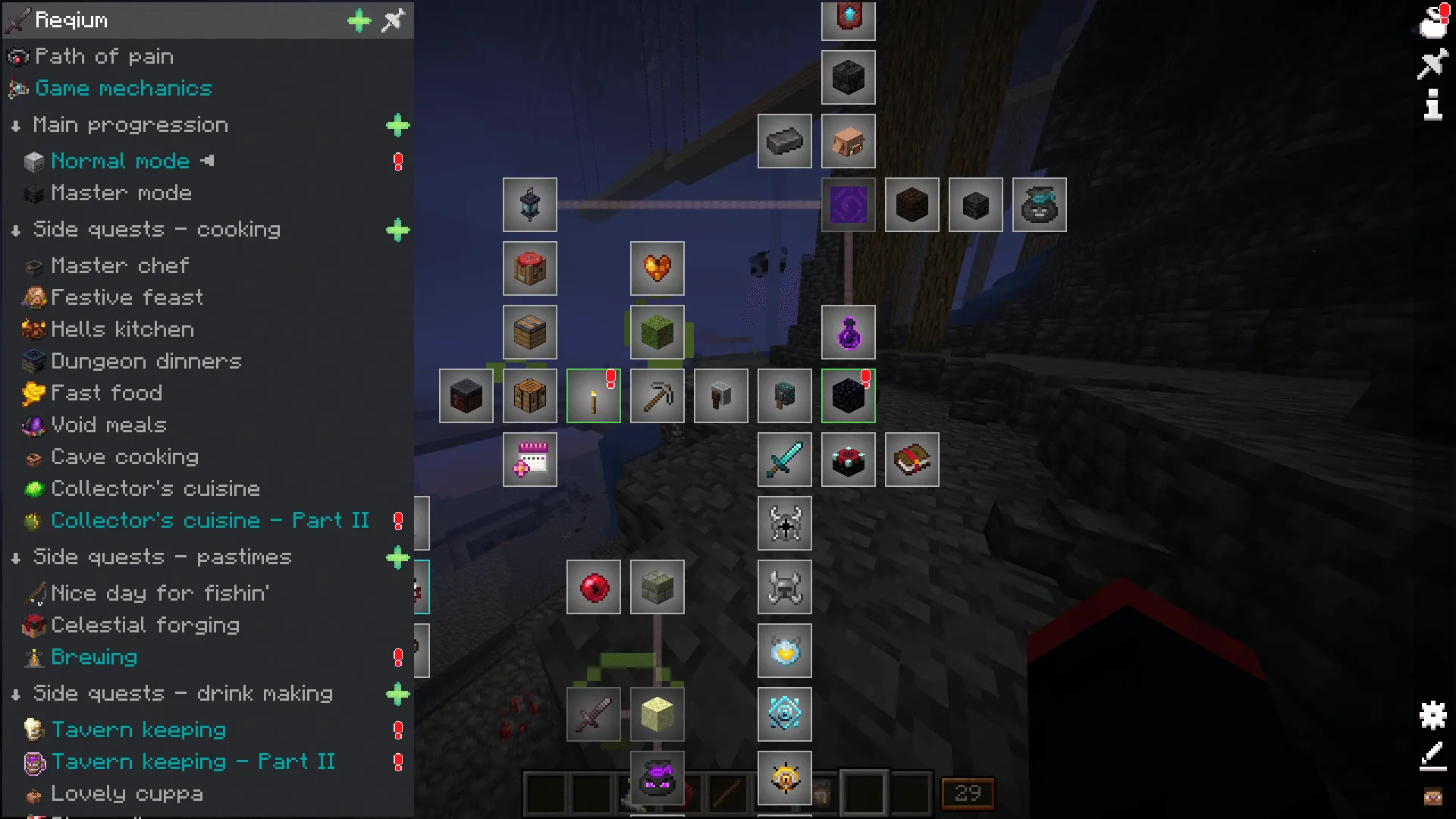 Reqium — скриншот 8 (Модпаки, Minecraft)