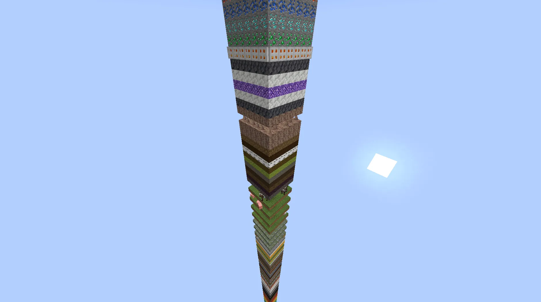 Sky Island of OP Layers 2.0, Карты, Minecraft