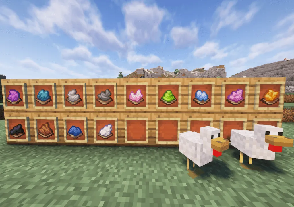 New Dyes Backport — скриншот 1 (Текстуры, Minecraft)