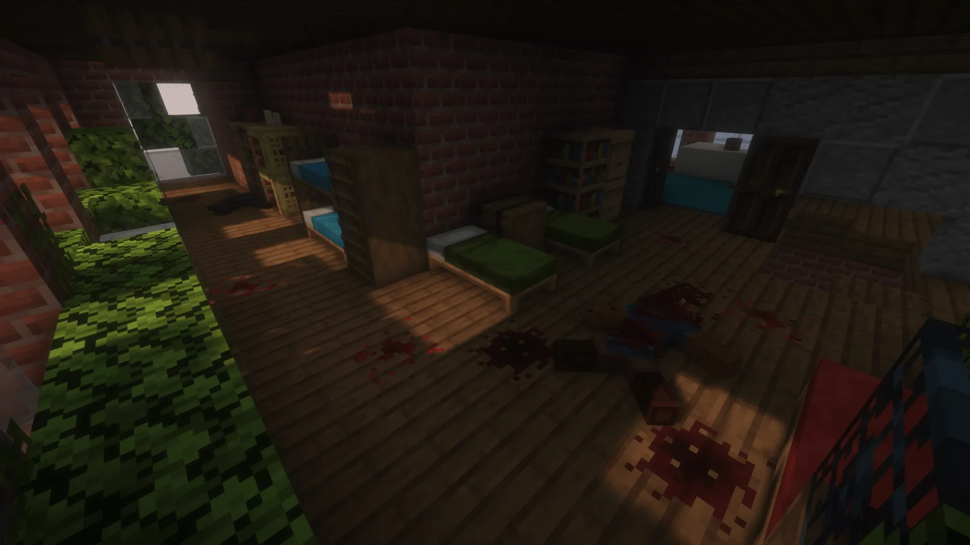 Abandoned City Buildings Horror Elements Plugin, Моды, Minecraft