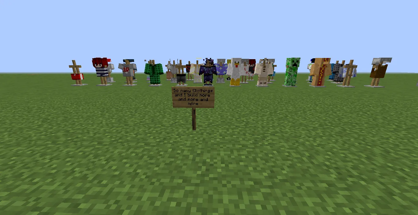 ClothingPlus, Моды, Minecraft