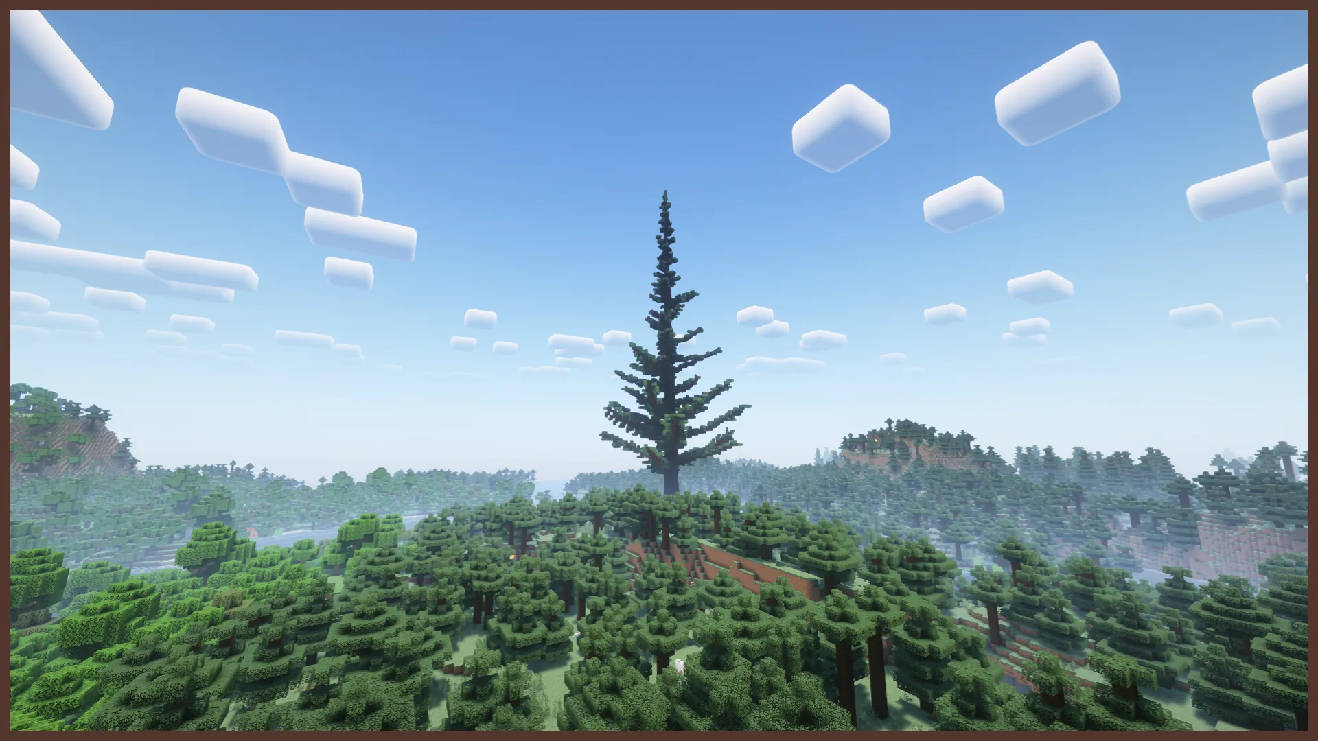 Giant Pine Tree — скриншот 1 (Моды, Minecraft)
