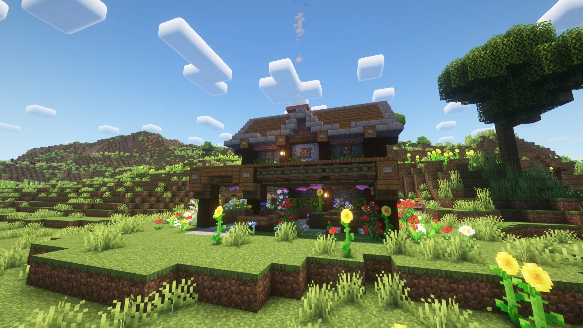 Villager Flower House — скриншот 3 (Моды, Minecraft)