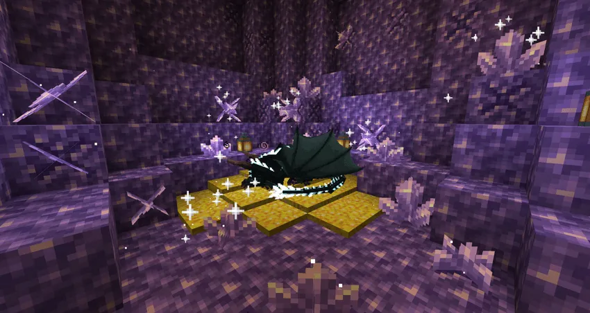 Crystcursed Dragon (Dragon Survival Add-On), Моды, Minecraft
