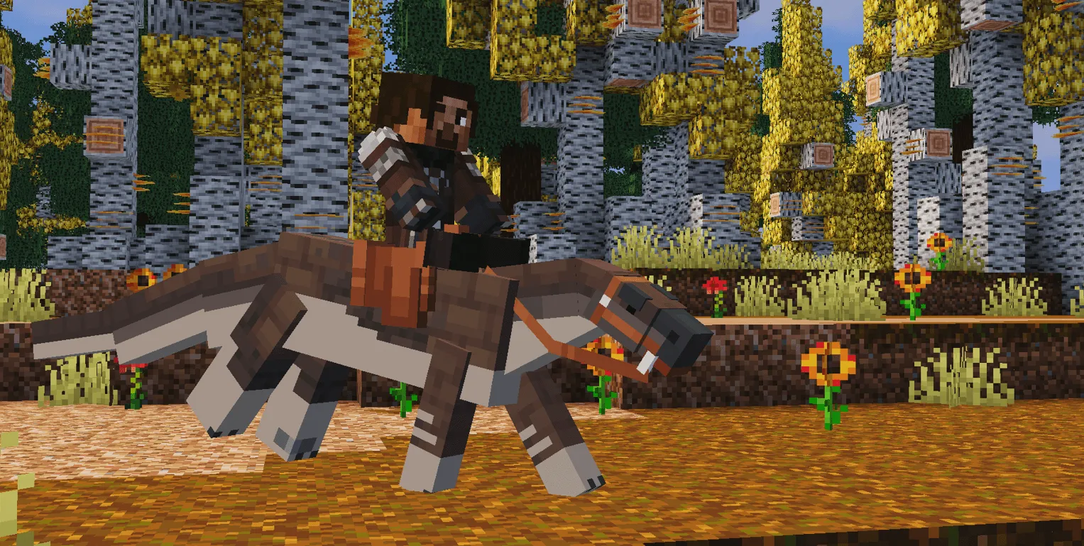 Dino Ranchers (W.I.P) — скриншот 4 (Текстуры, Minecraft)