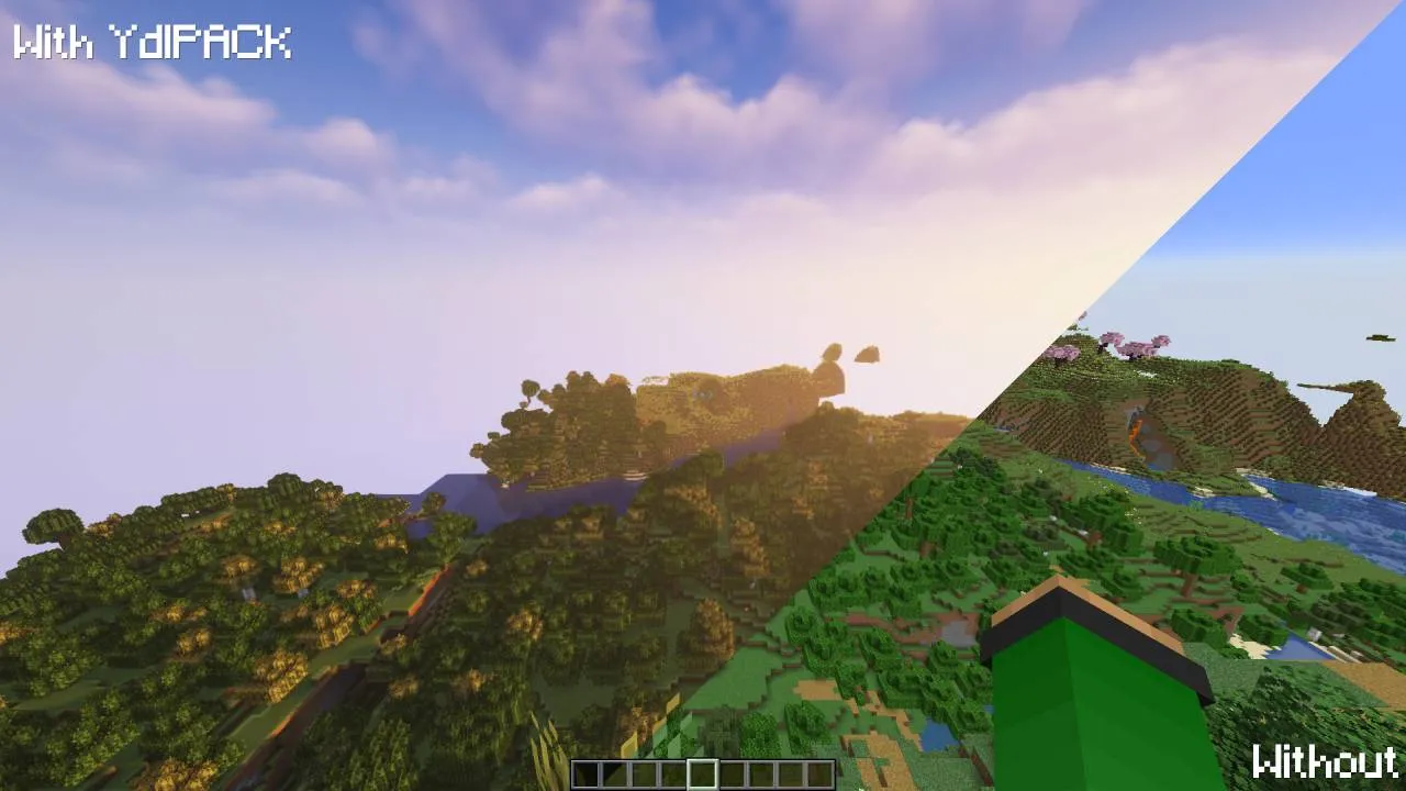 Ydl PACK ( Survival ) v1.0 — скриншот 1 (Текстуры, Minecraft)