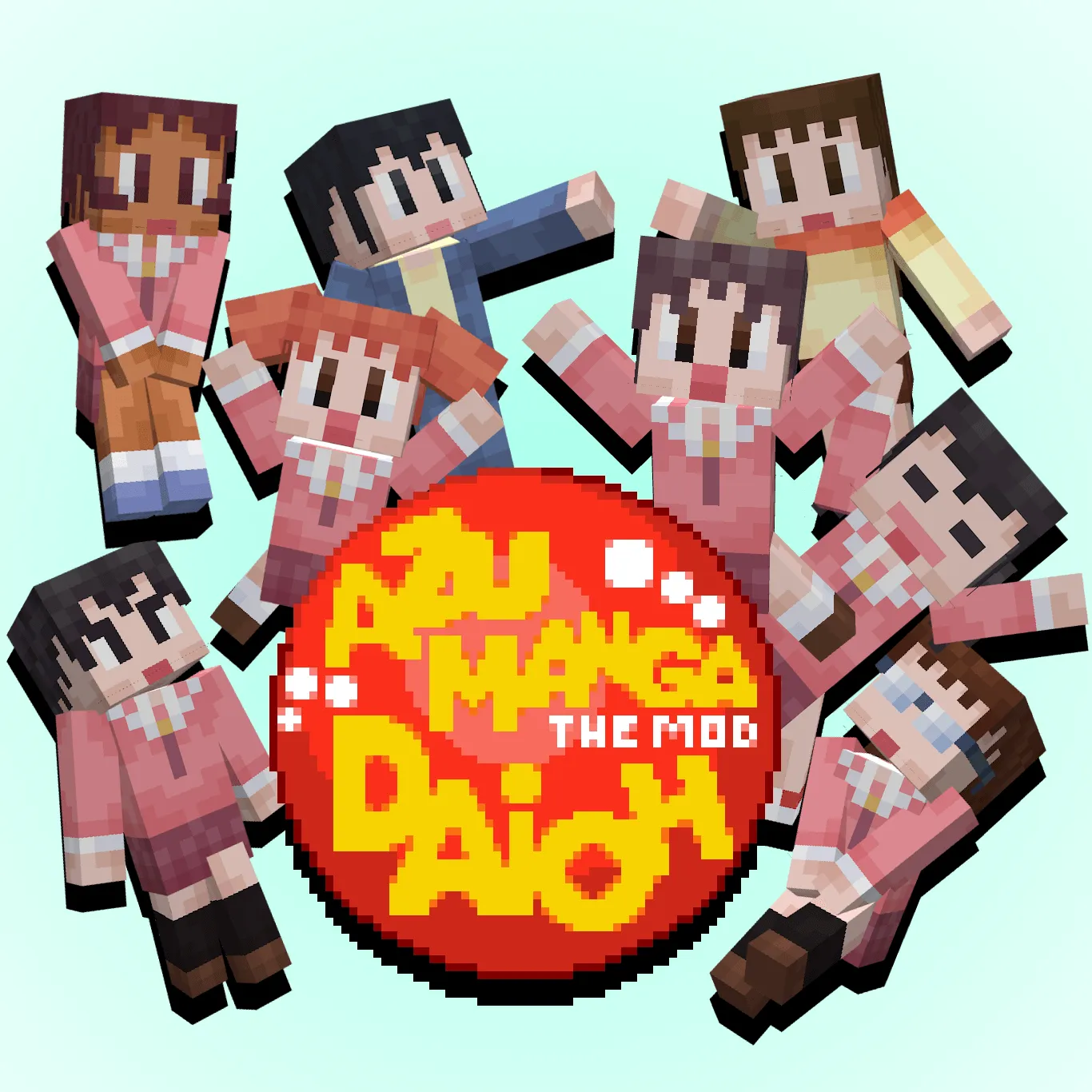 Azumanga-Craft — скриншот 2 (Моды, Minecraft)