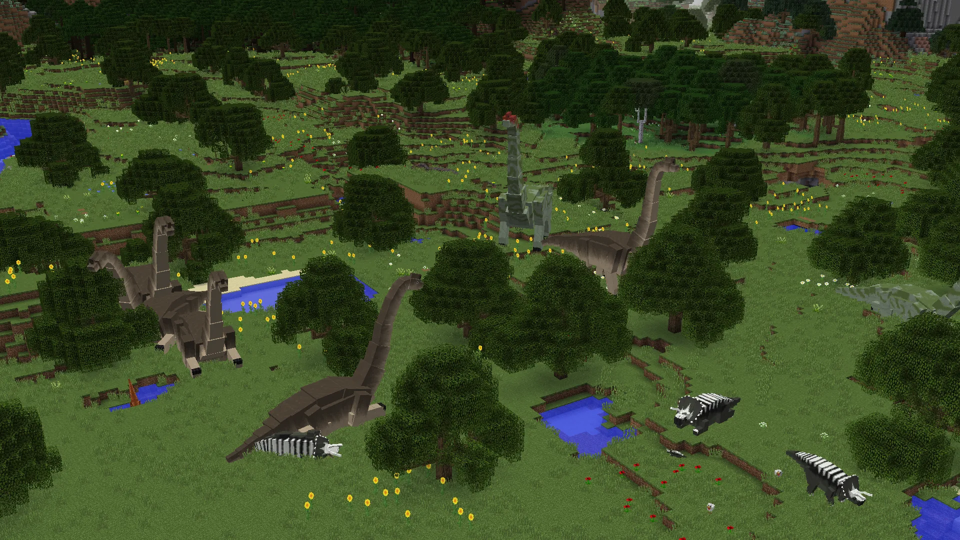 JurassiCraft: Mark II — скриншот 2 (Модпаки, Minecraft)