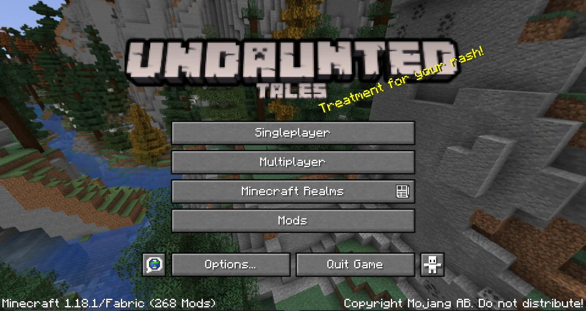 Undaunted Tales Official Resourcepack — скриншот 1 (Текстуры, Minecraft)