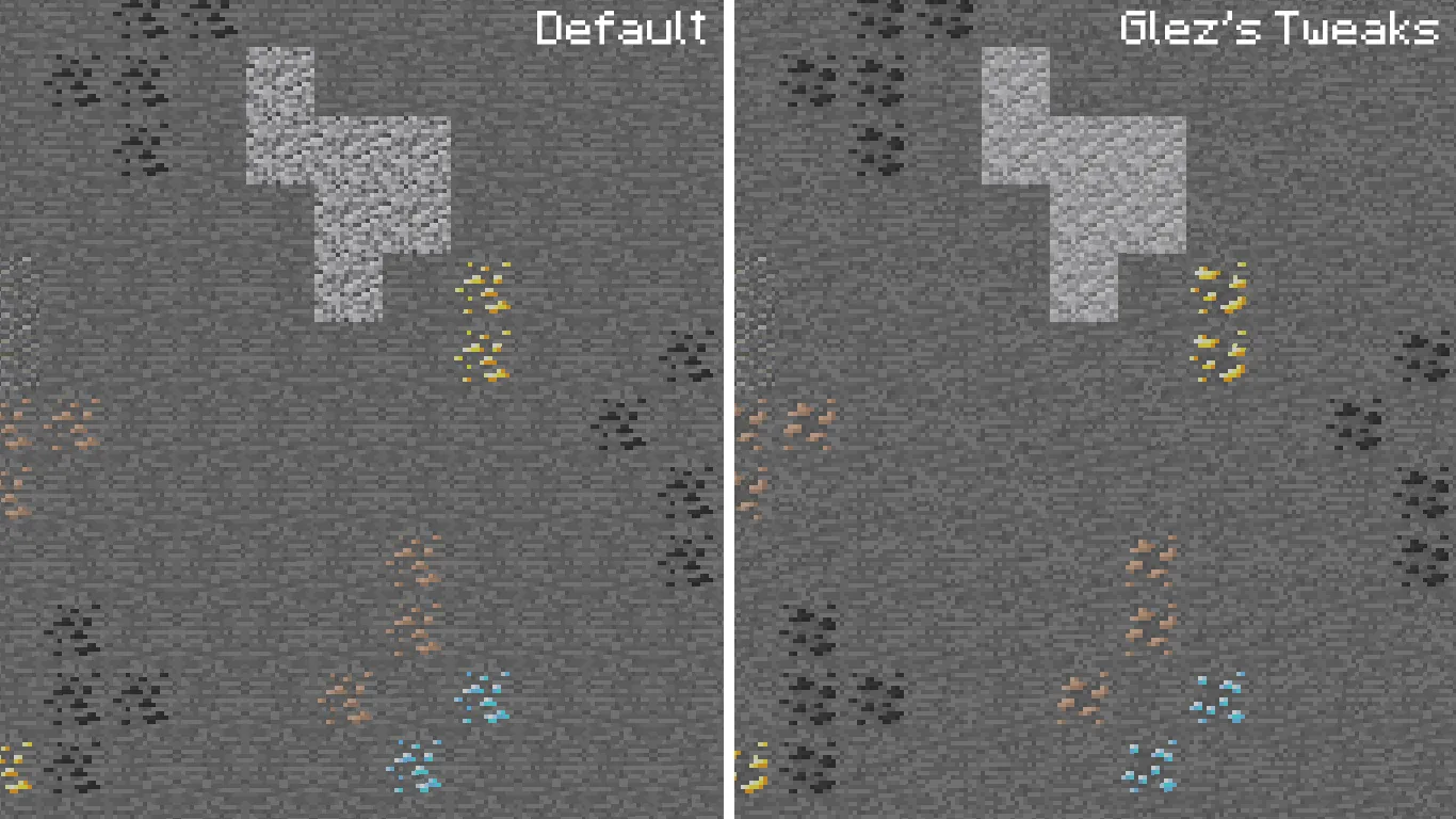 Glez's Tweaks, Текстуры, Minecraft