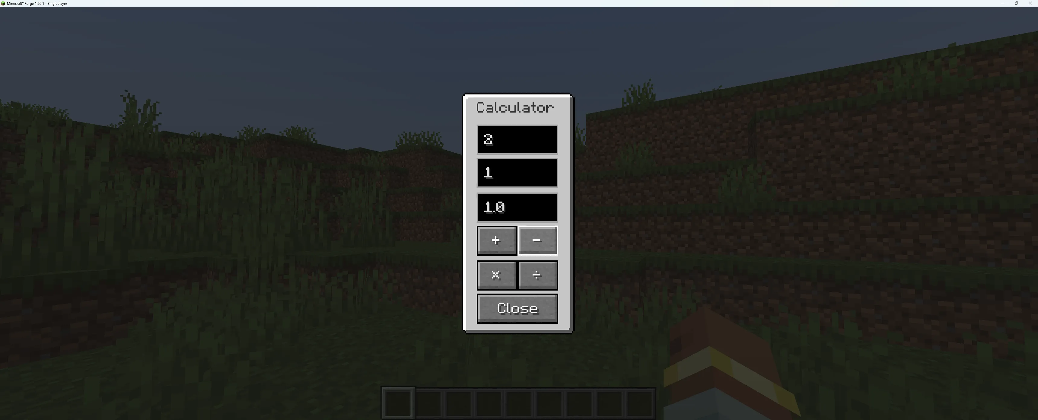 SimpleCalculator — скриншот 5 (Моды, Minecraft)