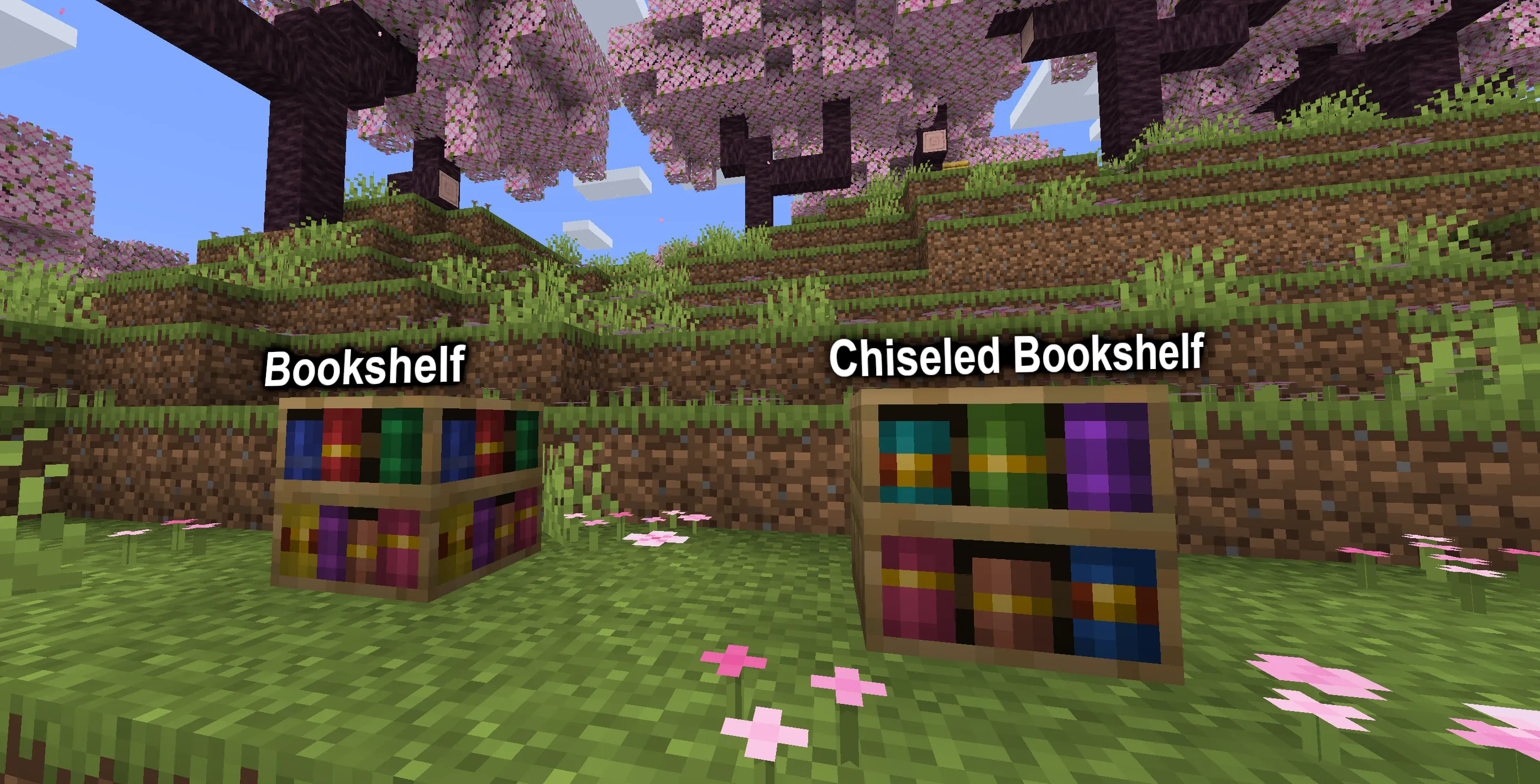 Better Bookshelf — скриншот 1 (Текстуры, Minecraft)