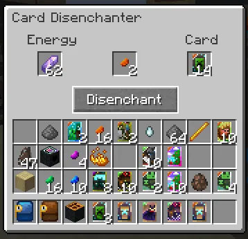 MineCards: Collectible Cards — скриншот 2 (Моды, Minecraft)