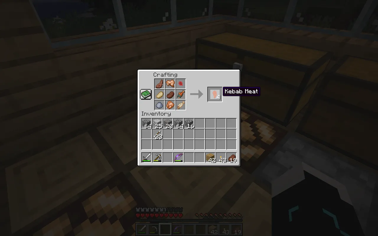 Shish Kebab, Моды, Minecraft