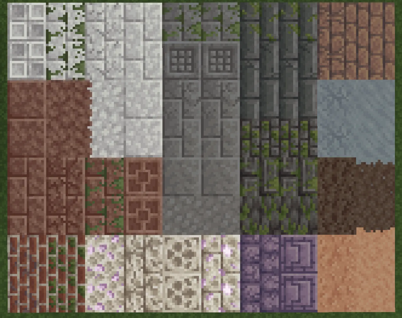 Ashen + Trailier Tales, Текстуры, Minecraft