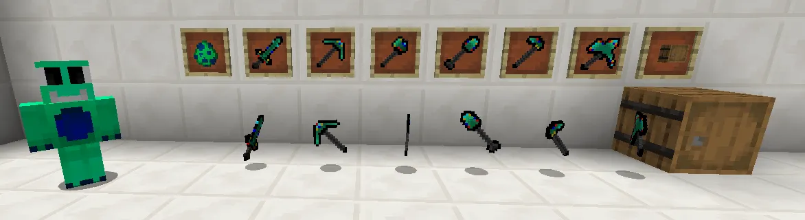 Trotuman + Herramientas, Моды, Minecraft