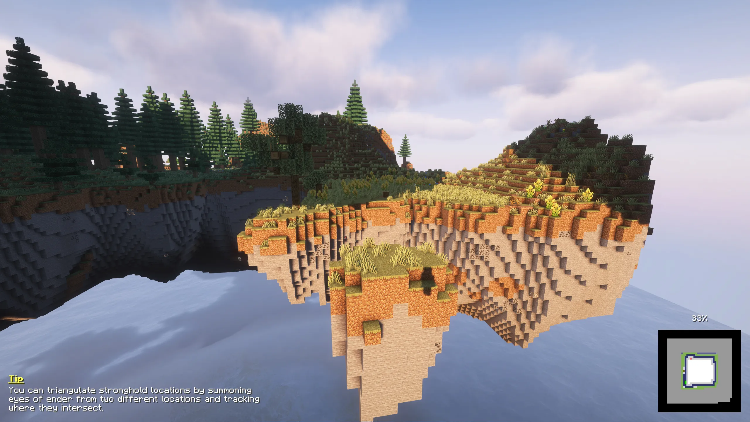 Loading Backgrounds - Floating Islands, Текстуры, Minecraft