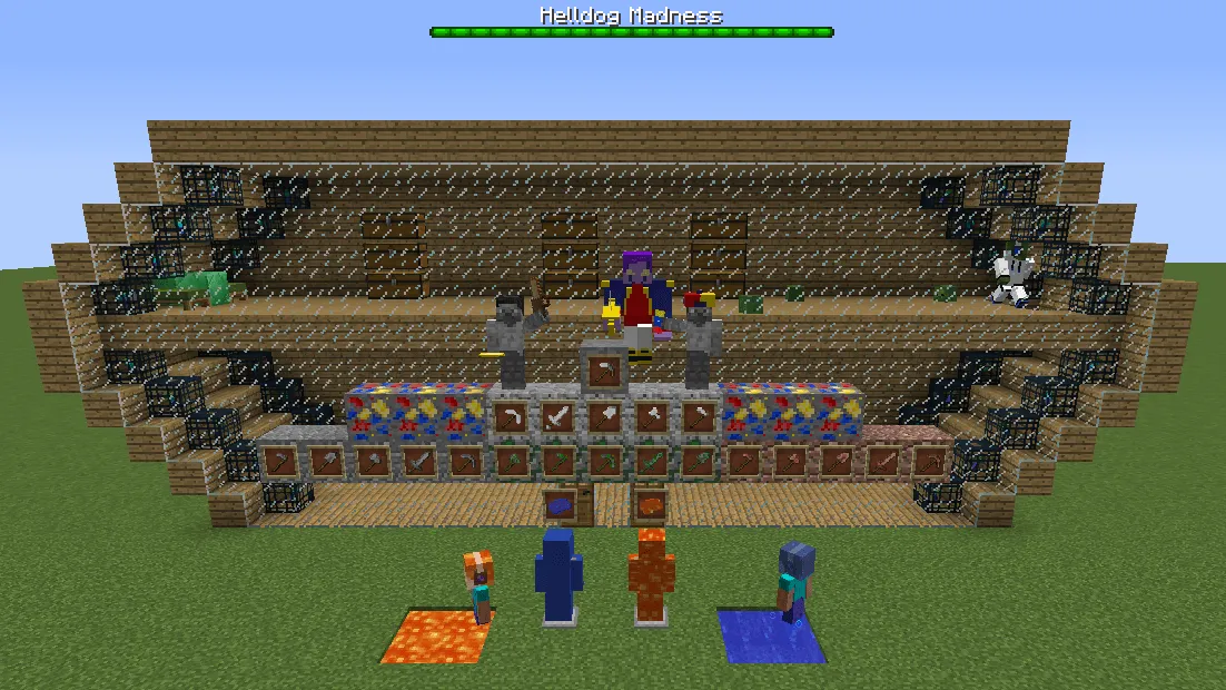 OVERSPAWN [More Enemies and Bosses] — скриншот 6 (Моды, Minecraft)