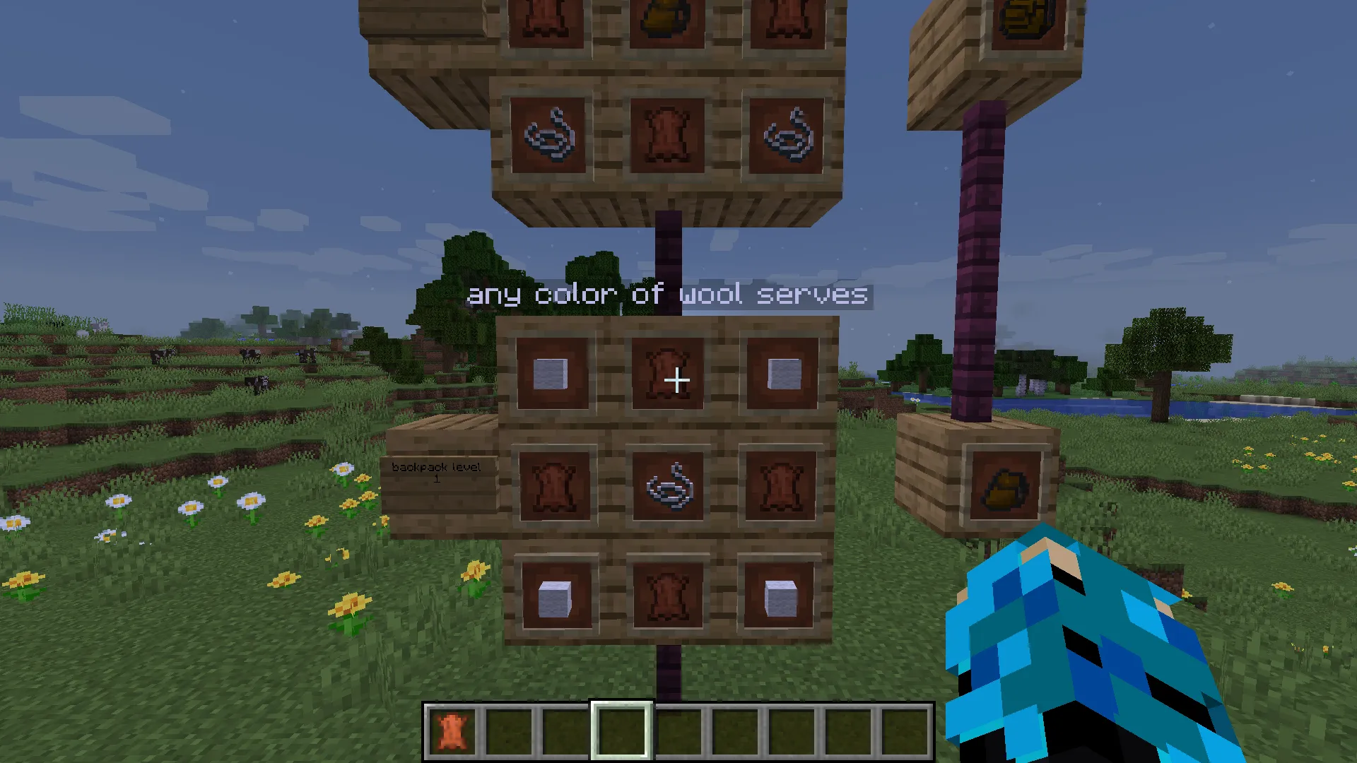 backpacks v1, Моды, Minecraft