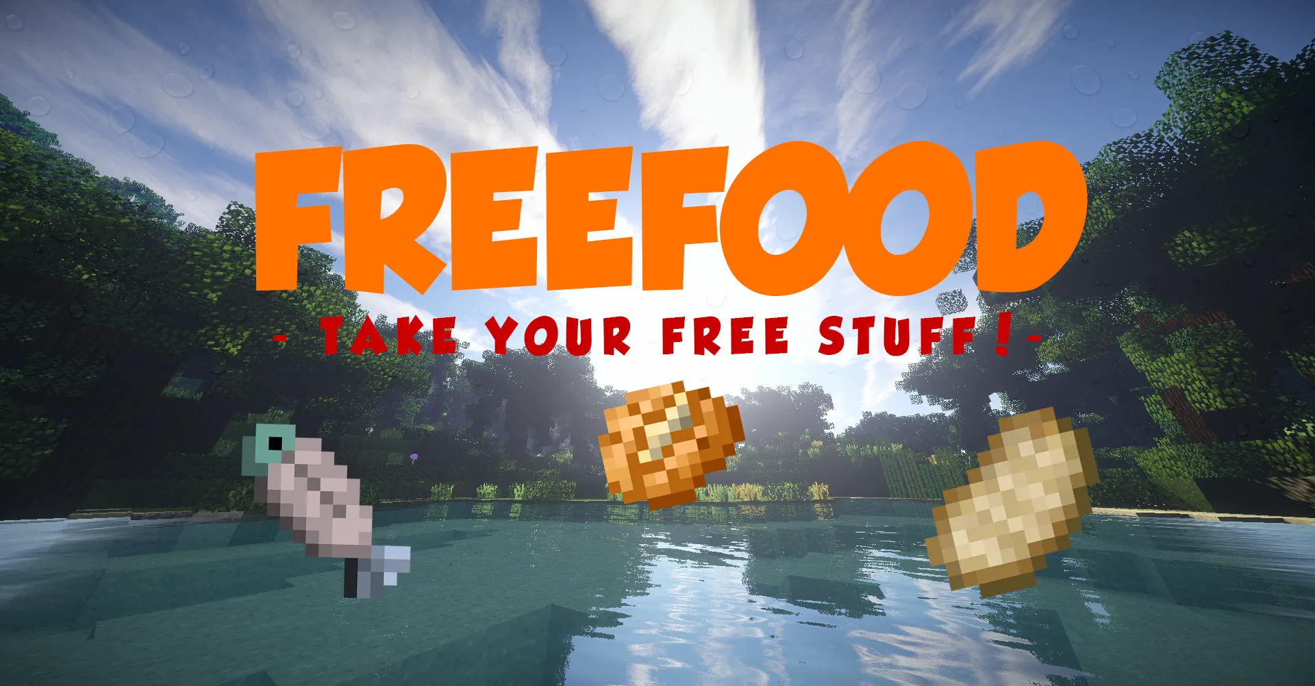 FreeFood — скриншот 1 (Плагины, Minecraft)