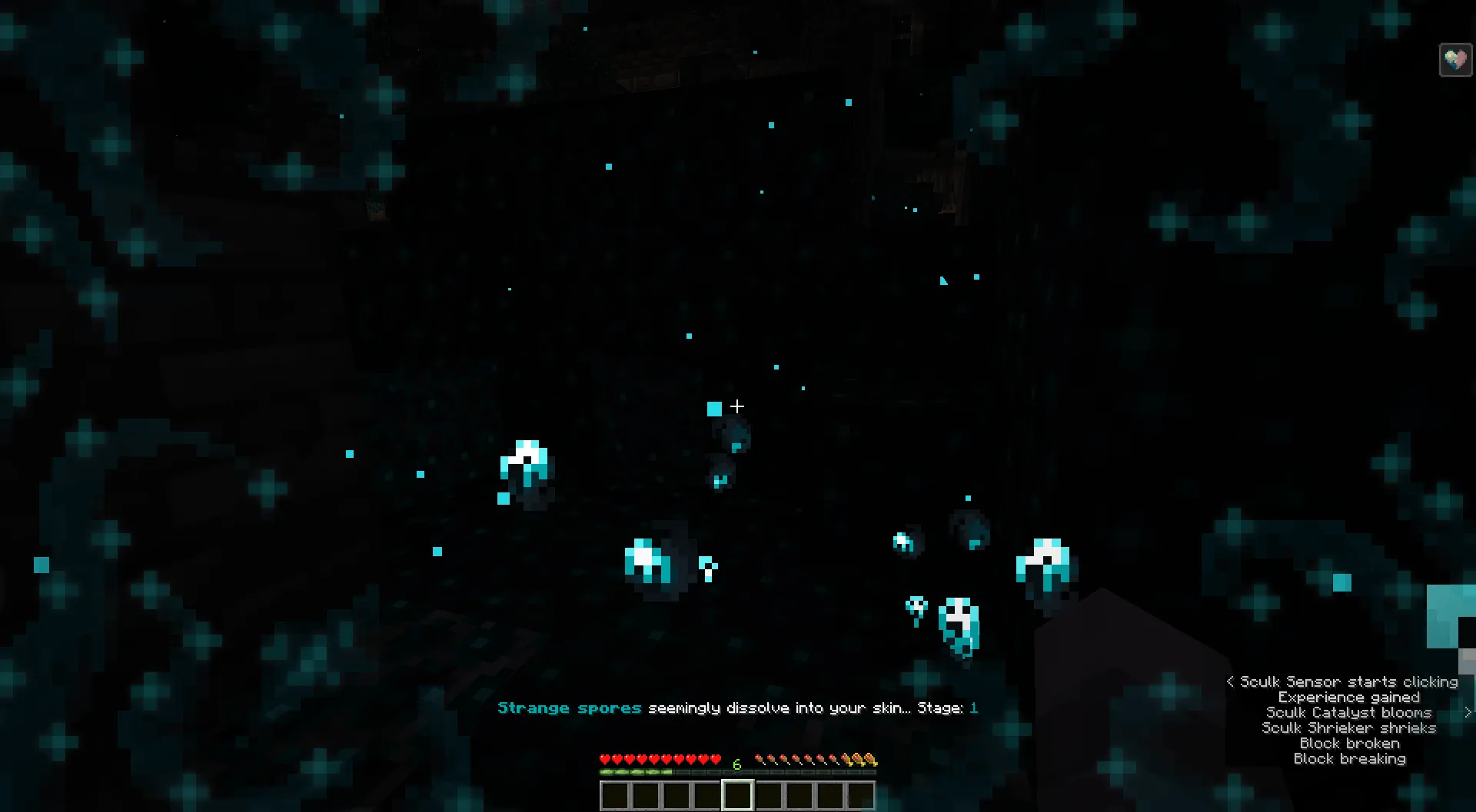 Sculk Sickness, Моды, Minecraft