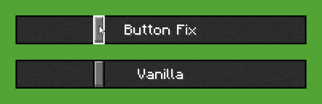 Button Fix — скриншот 1 (Моды, Minecraft)