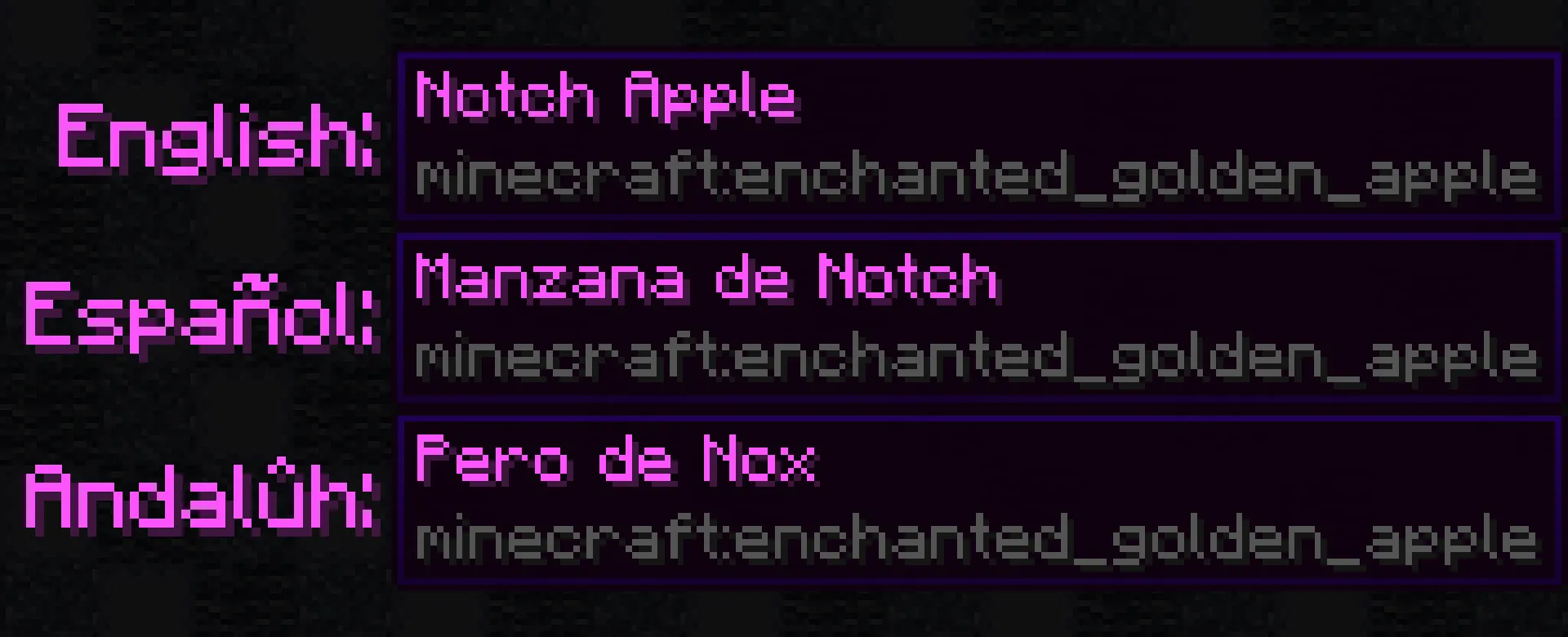 Notch Apples — скриншот 3 (Текстуры, Minecraft)