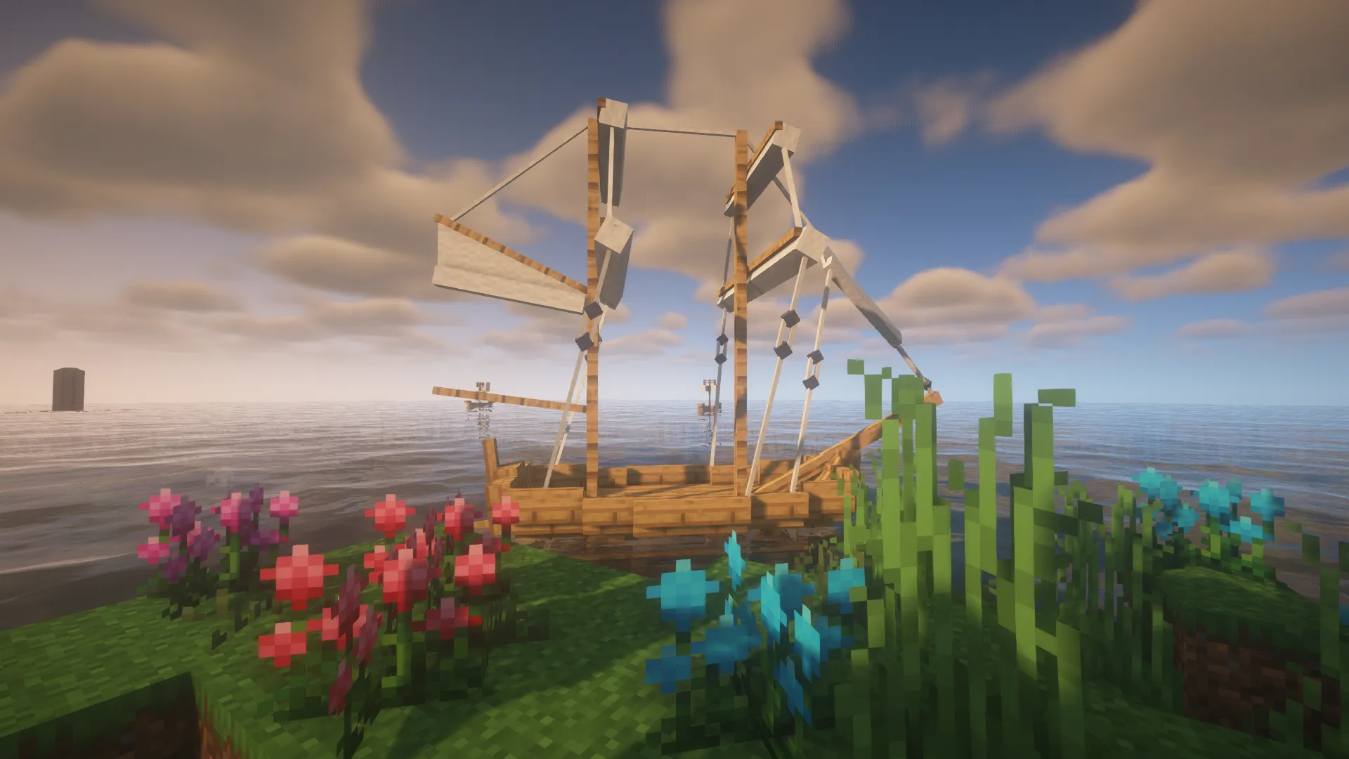 Islandia - Islands, Exploration & More — скриншот 2 (Модпаки, Minecraft)
