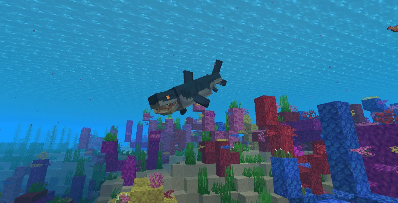 Aquatic Fauna Addition — скриншот 1 (Моды, Minecraft)