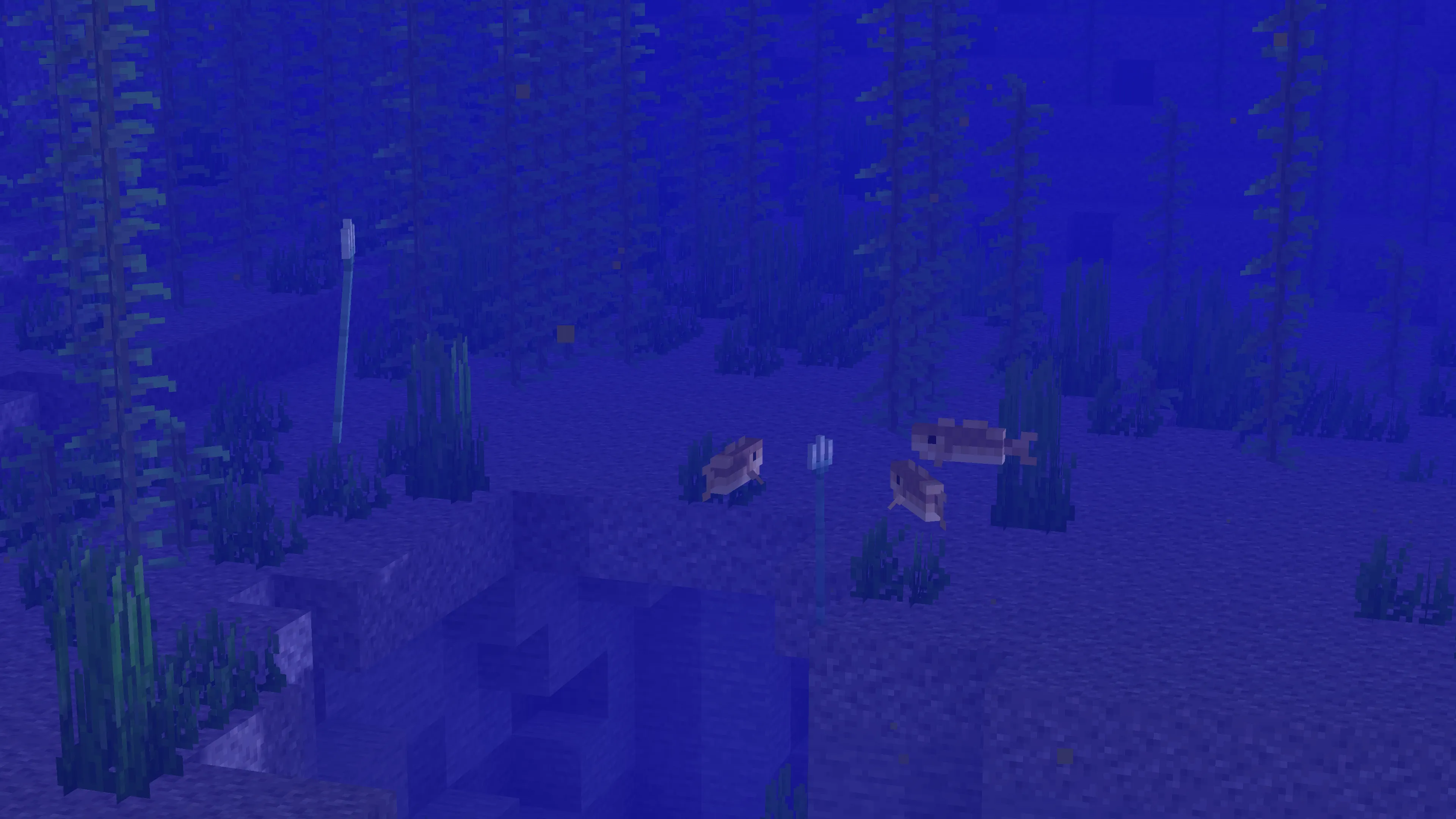 Trident with a Drowned — скриншот 3 (Текстуры, Minecraft)