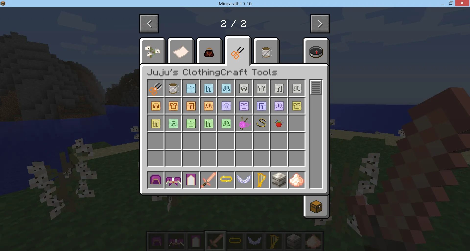 Juju's ClothingCraft — скриншот 3 (Моды, Minecraft)