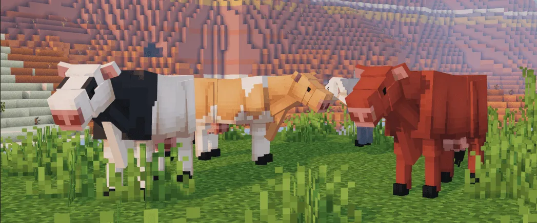 FarmLife Remastered ( Animal Overhaul! Horse, Cow, Pig, Sheep ), Текстуры, Minecraft
