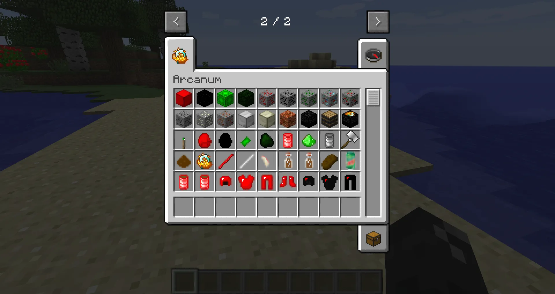 Arcanum, Моды, Minecraft