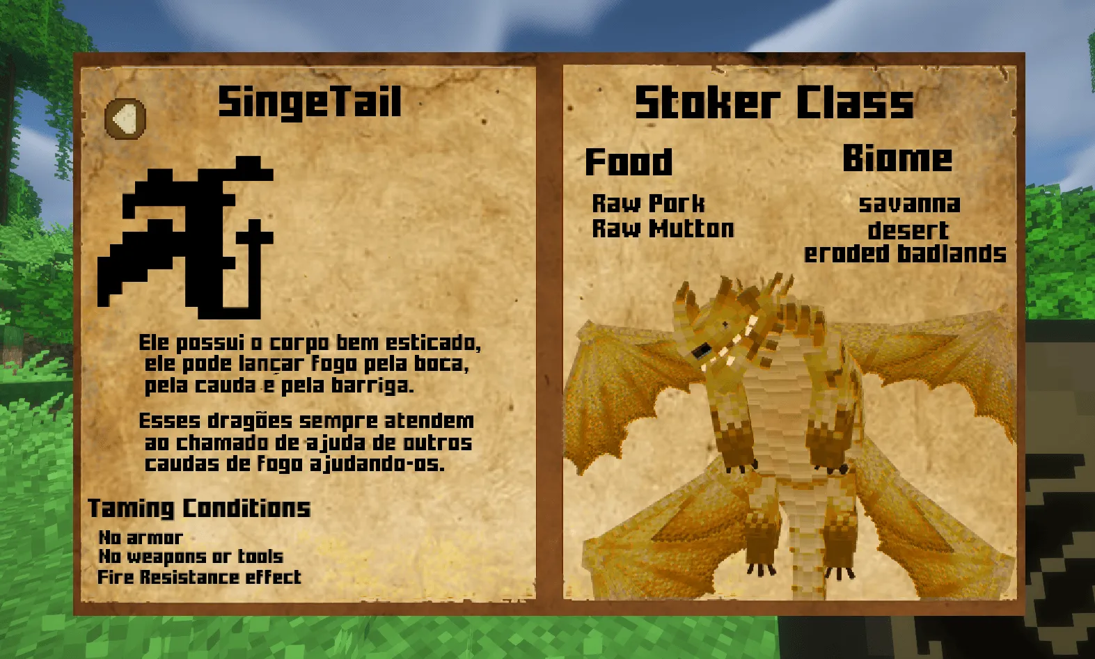 Dred Dragon's, Моды, Minecraft