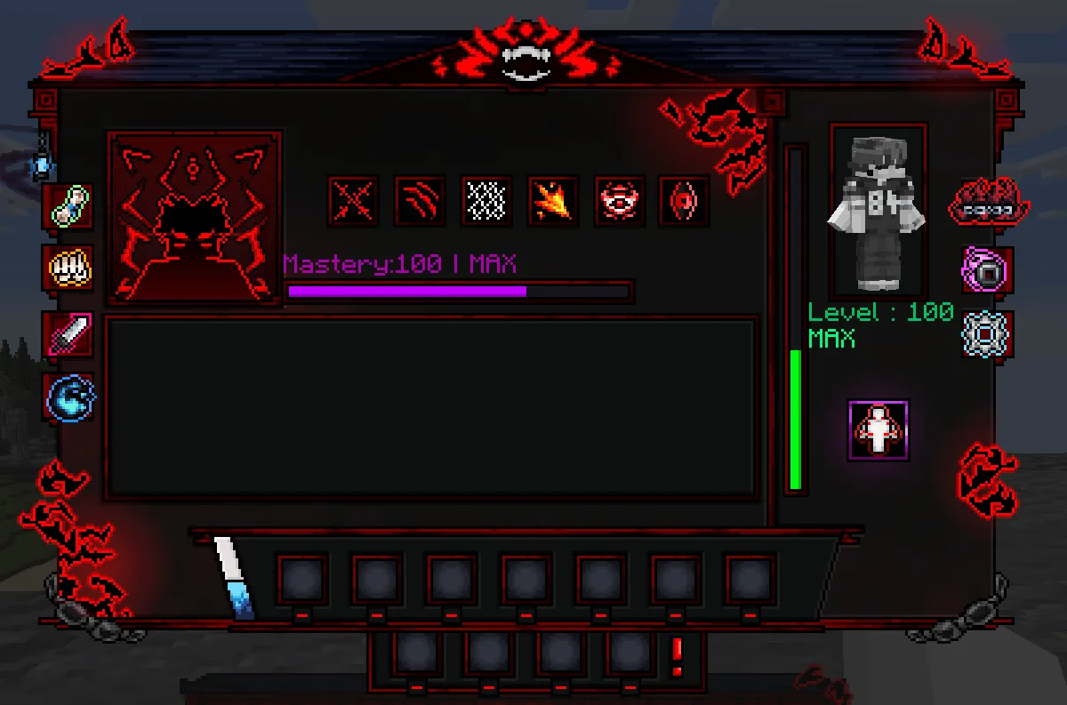 Gumel's Shrine UI [Cursed Fate], Текстуры, Minecraft