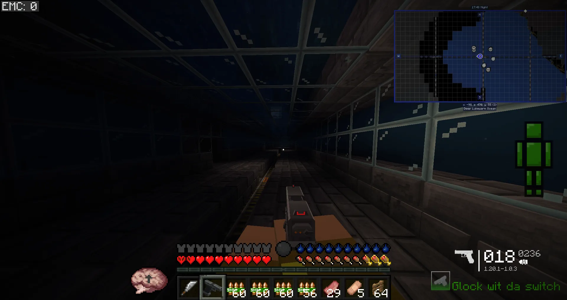 R.M. Apocalyptic Zombies — скриншот 3 (Модпаки, Minecraft)