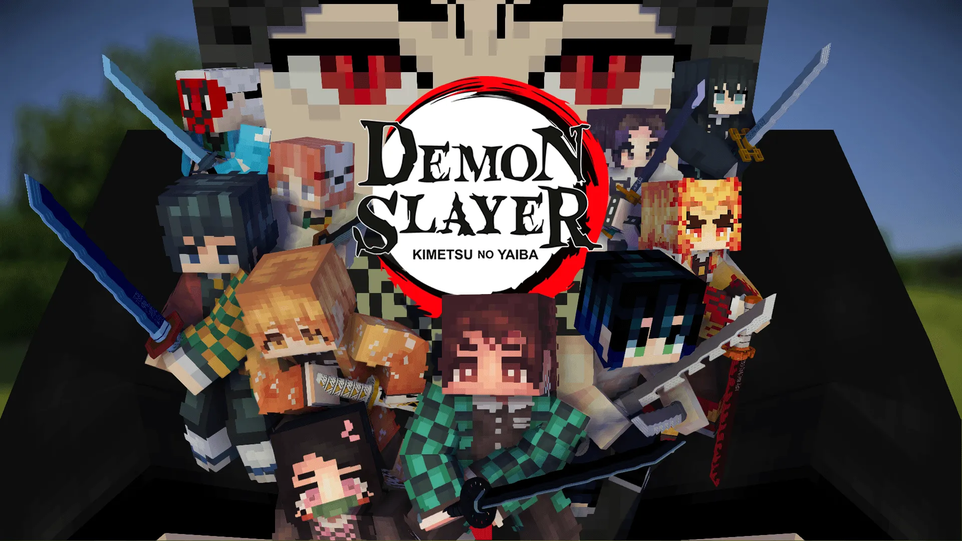 Demon slayer full pack — скриншот 1 (Текстуры, Minecraft)
