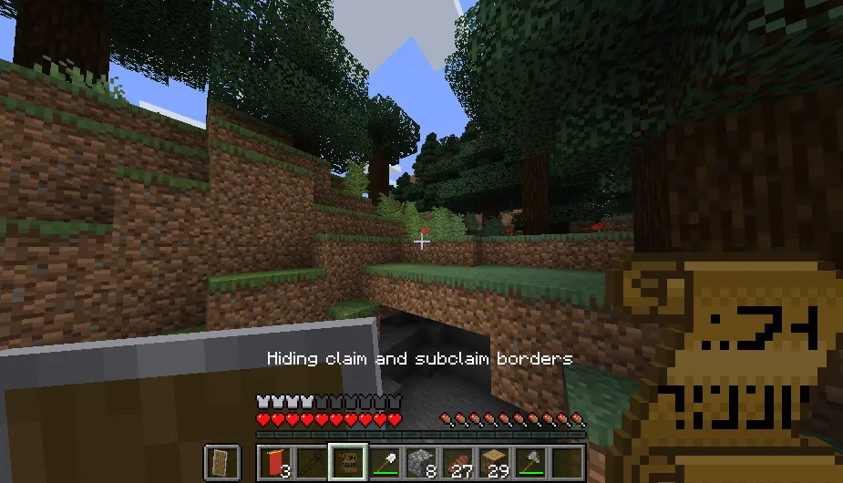 Claim Flags — скриншот 3 (Моды, Minecraft)