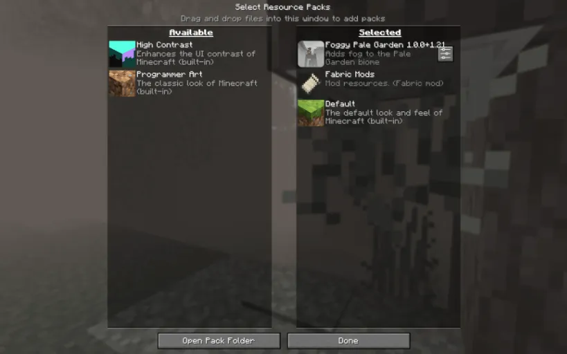 Foggy Pale Garden (FPG) x Polytone — скриншот 7 (Текстуры, Minecraft)