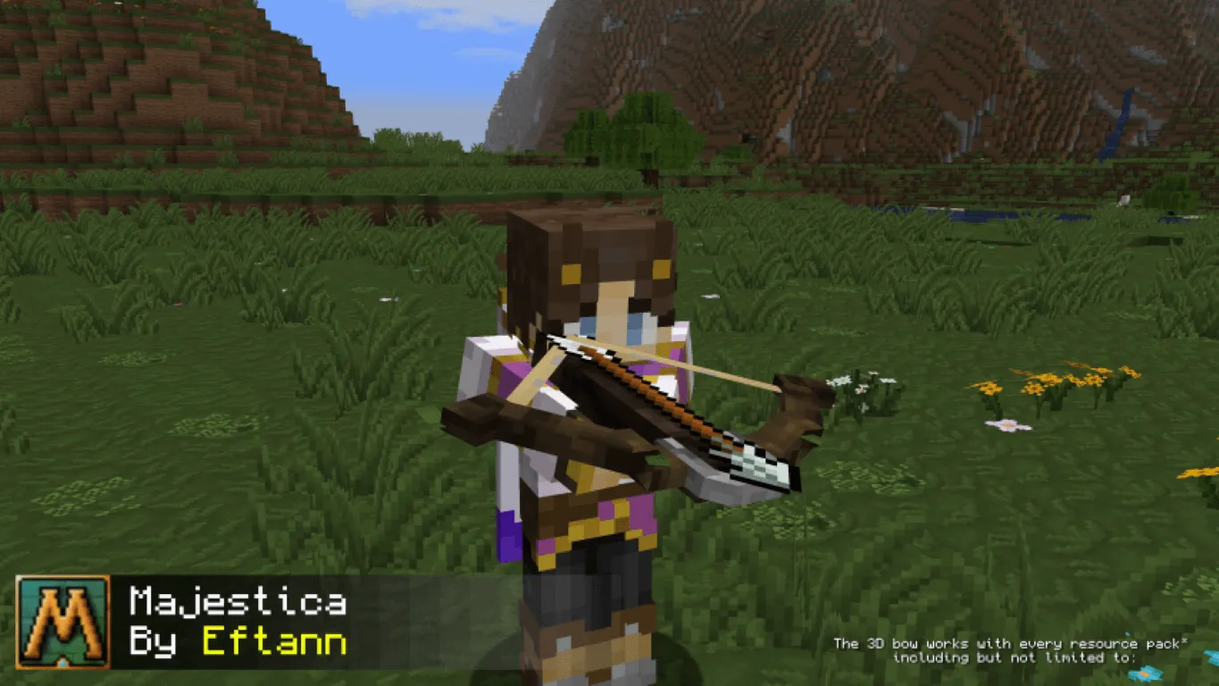 Universal 3D Archery - Bow and Crossbow — скриншот 6 (Текстуры, Minecraft)